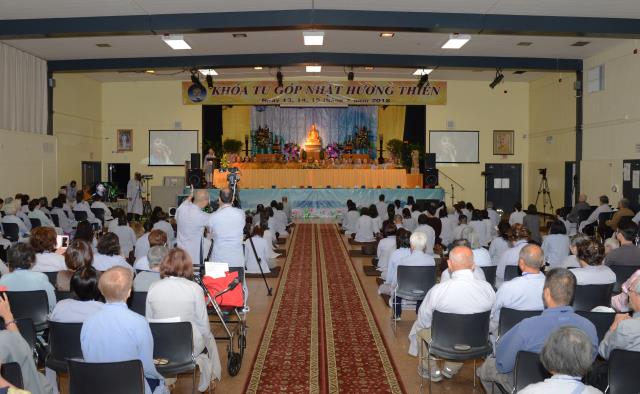 Khóa tu &quot;Góp nhặt hương thiền&quot; do thiền viện Trúc Lâm Đại Đăng (Hoa Kỳ) tổ chức tại San Jose 2018