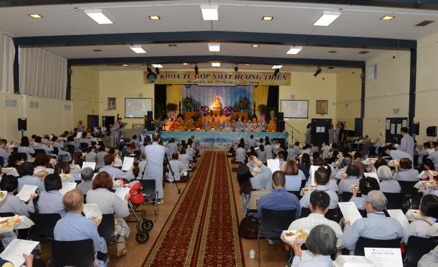 Khóa tu &quot;Góp nhặt hương thiền&quot; do thiền viện Trúc Lâm Đại Đăng (Hoa Kỳ) tổ chức tại San Jose 2018
