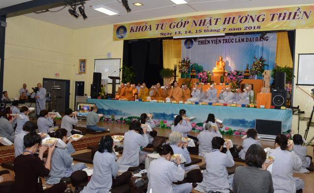 Khóa tu &quot;Góp nhặt hương thiền&quot; do thiền viện Trúc Lâm Đại Đăng (Hoa Kỳ) tổ chức tại San Jose 2018