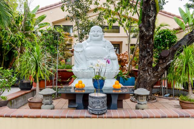 Trang nghiêm lễ an vị tôn tượng Bồ Tát Quán Thế Âm và Bồ Tát Di Lặc tại chùa Đức Viên,San Jose (Hoa Kỳ)