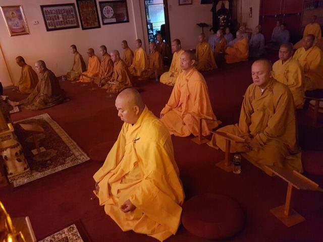 Pháp hỷ sung mãn tại trường hạ chùa Quang Minh - PL. 2562