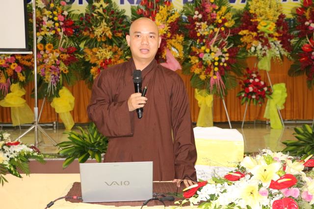 Bình Dương: ĐĐ. Thích An Đạt chia sẻ về &quot; Nghiệp vụ báo chí Phật Giáo &quot;