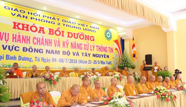 BD: Khai mạc khóa bồi dưỡng nghiệp vụ hành chánh và kỹ năng xử lý thông tin
