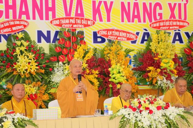 Lời đạo từ của HT.Thích Thiện Nhơn tại khóa bồi dưỡng Nghiệp vụ hành chính &amp; kỹ năng xử lý thông tin khu vực Đông Nam Bộ và Tây Nguyên