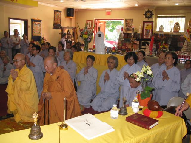 Pháp hỷ sung mãn tại trường hạ chùa Quang Minh - PL. 2562