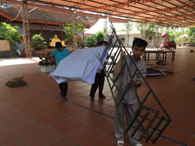 Thái Bình: Chùa Từ Xuyên chuẩn bị cho khóa tu mùa hè