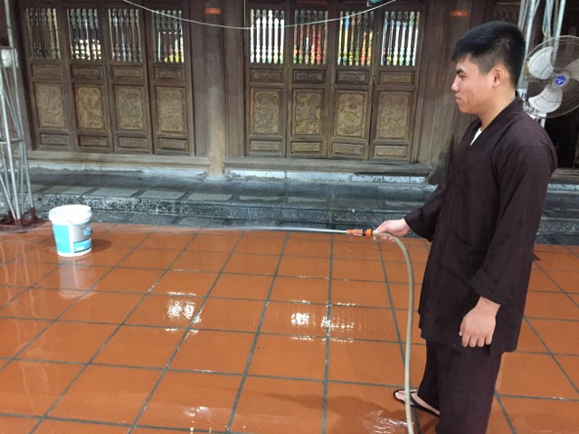 Thái Bình: Chùa Từ Xuyên chuẩn bị cho khóa tu mùa hè