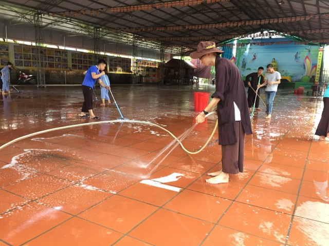Thái Bình: Chùa Từ Xuyên chuẩn bị cho khóa tu mùa hè