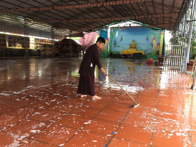 Thái Bình: Chùa Từ Xuyên chuẩn bị cho khóa tu mùa hè