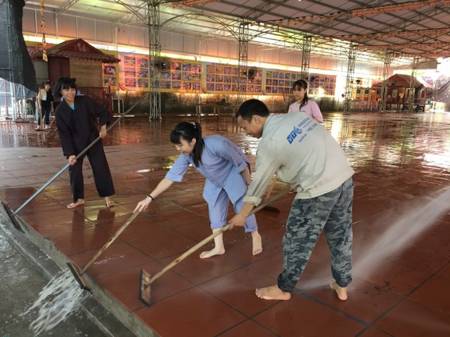 Thái Bình: Chùa Từ Xuyên chuẩn bị cho khóa tu mùa hè
