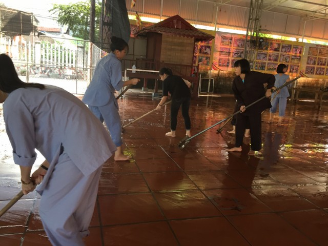 Thái Bình: Chùa Từ Xuyên chuẩn bị cho khóa tu mùa hè