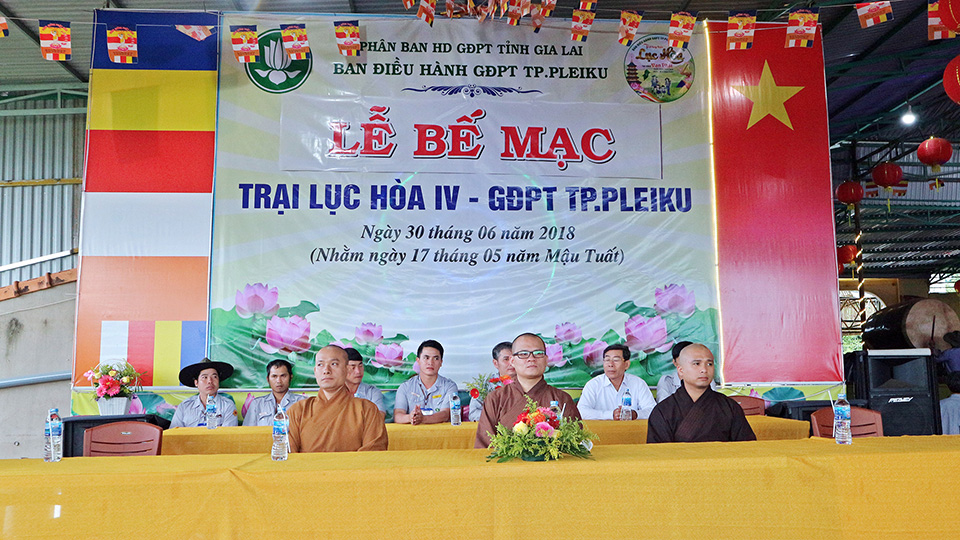 Gia Lai: Tổ chức trại họp bạn Lục Hòa IV