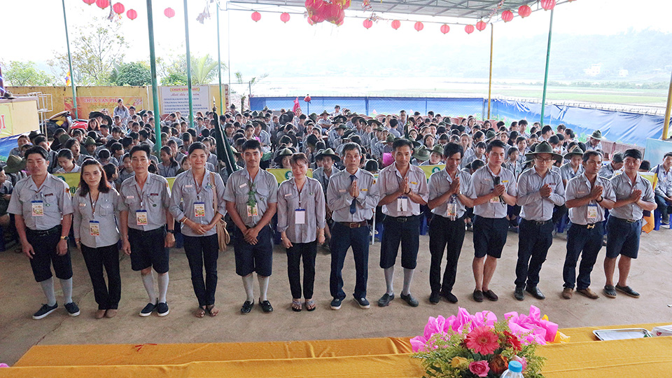 Gia Lai: Tổ chức trại họp bạn Lục Hòa IV