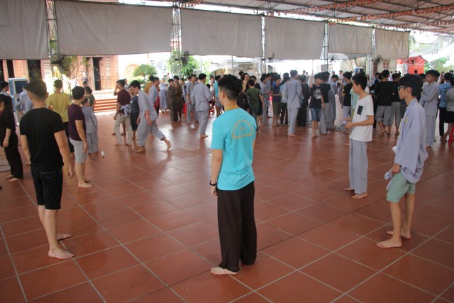 Khóa tu mùa hè: Hiểu về trái tim (chùa Từ Xuyên ngày thứ ba)