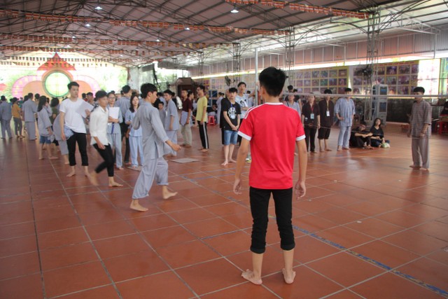 Khóa tu mùa hè: Hiểu về trái tim (chùa Từ Xuyên ngày thứ ba)