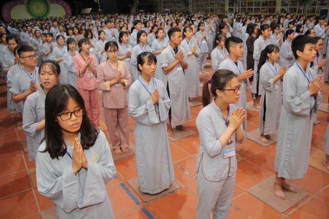 Khóa tu mùa hè: Đêm tri ân cha mẹ - chùa Từ Xuyên