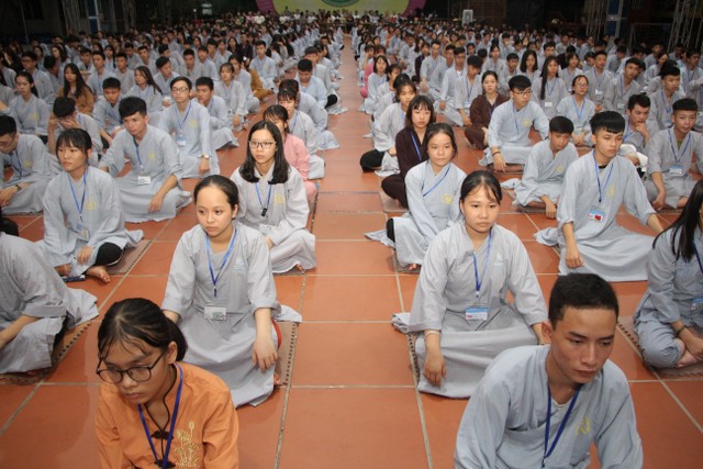 Khóa tu mùa hè: Đêm tri ân cha mẹ - chùa Từ Xuyên