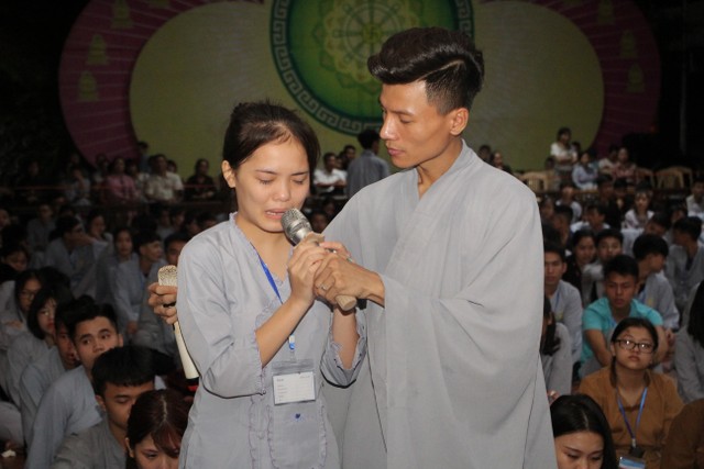 Khóa tu mùa hè: Đêm tri ân cha mẹ - chùa Từ Xuyên