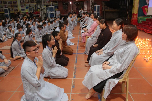 Khóa tu mùa hè: Đêm tri ân cha mẹ - chùa Từ Xuyên