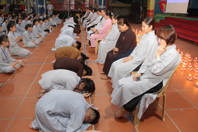 Khóa tu mùa hè: Đêm tri ân cha mẹ - chùa Từ Xuyên