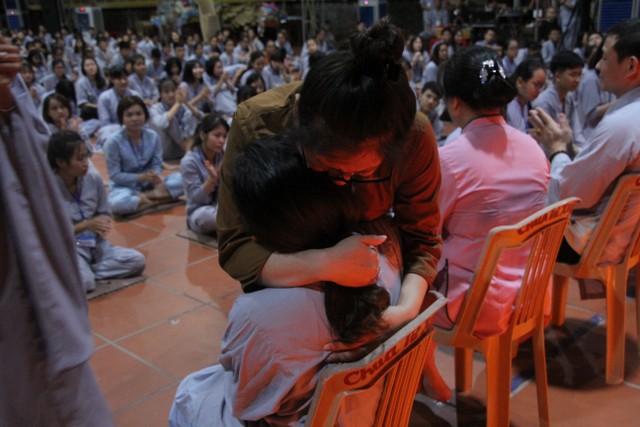 Khóa tu mùa hè: Đêm tri ân cha mẹ - chùa Từ Xuyên