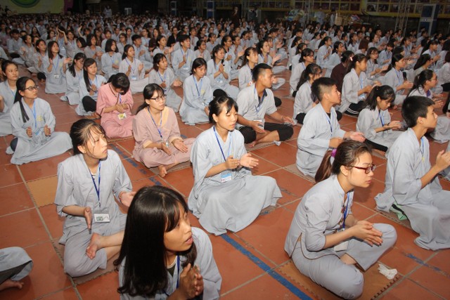 Khóa tu mùa hè: Đêm tri ân cha mẹ - chùa Từ Xuyên