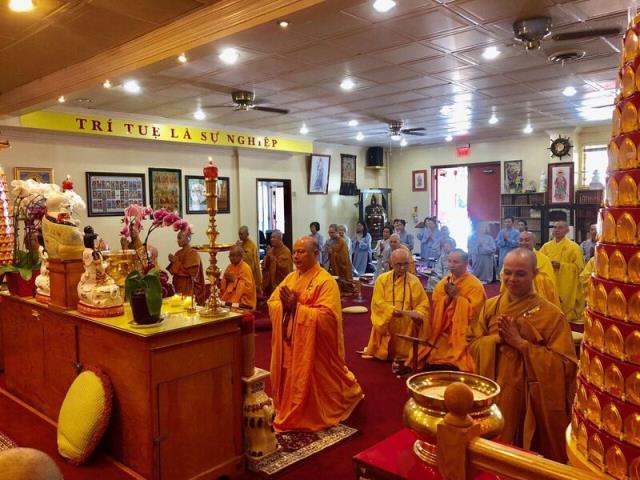 Pháp hỷ sung mãn tại trường hạ chùa Quang Minh - PL. 2562