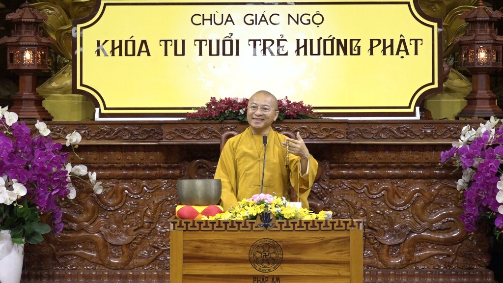 Chùa Giác Ngộ: Khoá tu Ngày An Lạc &amp; Tuổi Trẻ Hướng Phật - lần thứ 47 (24/06/2018) Vấn đáp Phật pháp - TT. Thích Nhật Từ