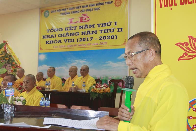 Đồng Tháp: Khai giảng năm học mới Trường TCPH