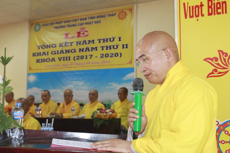Đồng Tháp: Khai giảng năm học mới Trường TCPH