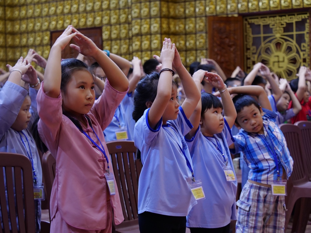 Chùa Giác Ngộ: Khoá tu “Búp Sen Từ Bi” - lần thứ 17 (23/06/2018)