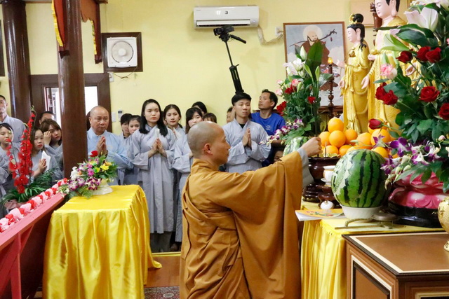 Lễ Vu lan báo hiếu tại chùa Đại Nam