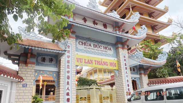 Đại lễ Vu lan PL. 2562 tại chùa Đức Hòa