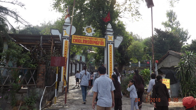 Khóa tu mùa hè lần 10 tại chùa Linh Sơn Pháp Ấn