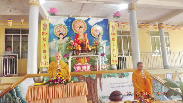 Khóa tu Một ngày an lạc kỳ thứ 7 tại chùa Lộc Thọ