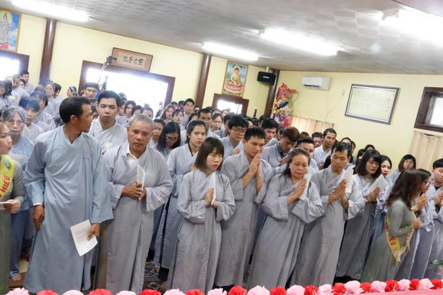 Lễ Vu lan báo hiếu tại chùa Đại Nam
