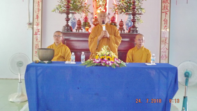 Khóa tu mùa hè lần 10 tại chùa Linh Sơn Pháp Ấn