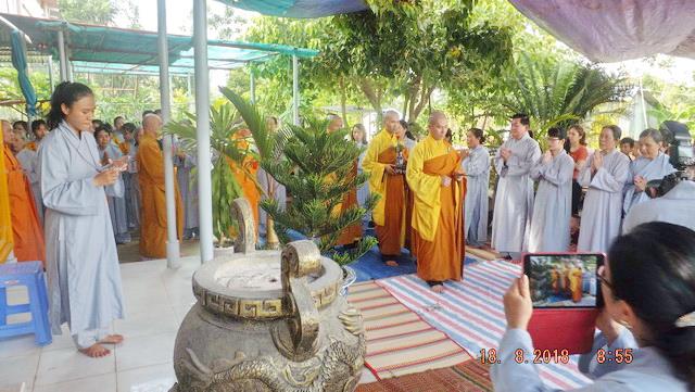 Trang nghiêm lễ Vu lan tại chùa Vĩnh Pháp