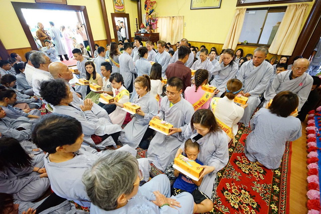 Lễ Vu lan báo hiếu tại chùa Đại Nam