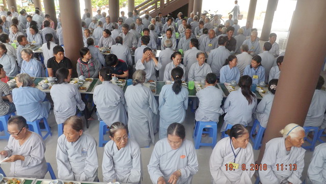 Khóa tu niệm Phật lần thứ 8 tại chùa Linh Sơn Pháp Ấn