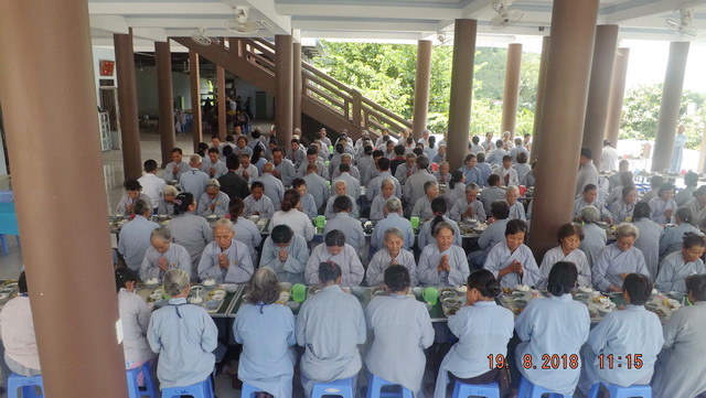 Khóa tu niệm Phật lần thứ 8 tại chùa Linh Sơn Pháp Ấn