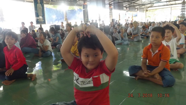 Khóa tu mùa hè lần 10 tại chùa Linh Sơn Pháp Ấn