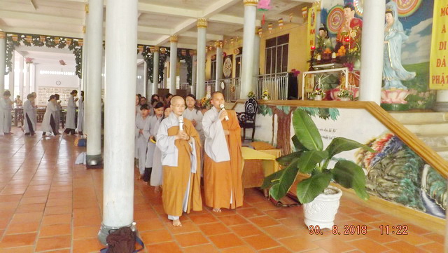 Khóa tu Một ngày an lạc kỳ thứ 7 tại chùa Lộc Thọ