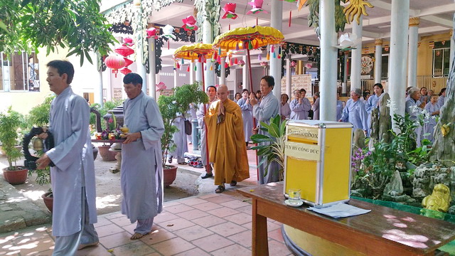 Khóa tu Một ngày an lạc kỳ thứ 7 tại chùa Lộc Thọ