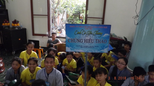 Khánh Hòa: Hơn 300 bạn trẻ tham dự khóa tu mùa hè “Cánh cò quê hương”
