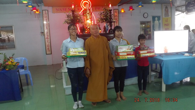 Khóa tu mùa hè lần 10 tại chùa Linh Sơn Pháp Ấn