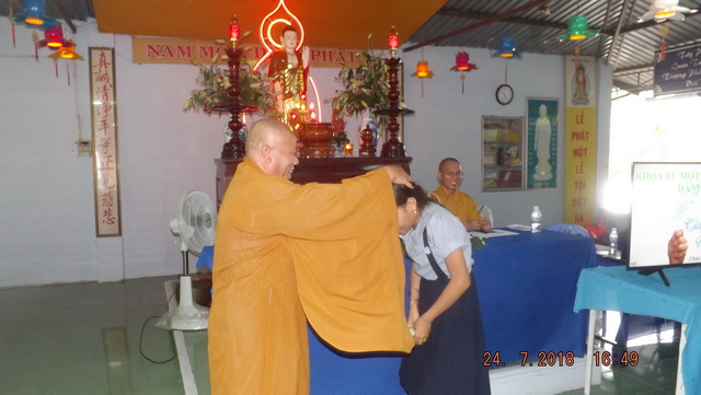 Khóa tu mùa hè lần 10 tại chùa Linh Sơn Pháp Ấn