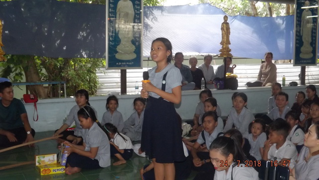 Khóa tu mùa hè lần 10 tại chùa Linh Sơn Pháp Ấn