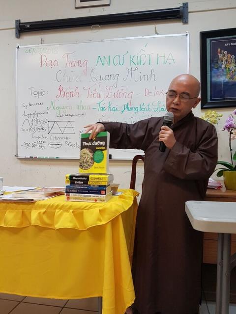 Pháp hỷ sung mãn tại trường hạ chùa Quang Minh - PL. 2562