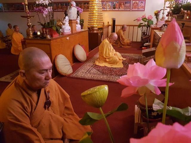 Pháp hỷ sung mãn tại trường hạ chùa Quang Minh - PL. 2562